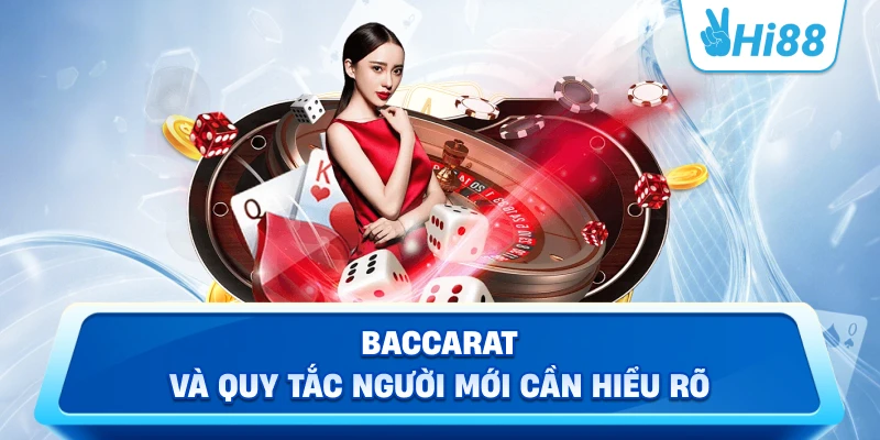 Baccarat và quy tắc người mới cần hiểu rõ